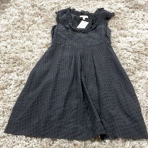 Anthropology Moulinette Soeurs black dress